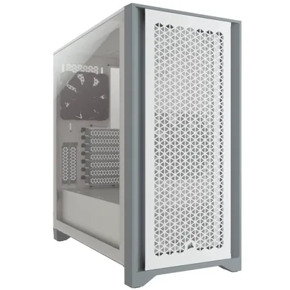 Foto do produto Gabinete Atx Mid Tower - 4000D Airflow White - CC-9011201-WW Corsair