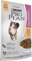 Sachê Ração Nestlé Purina Pro Plan Cat Wet Sachê Frango ao Molho Sterilized para Gatos 1+ Adultos