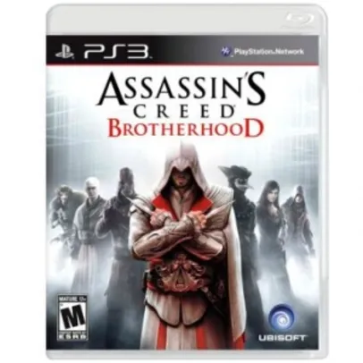 [Ricardo Eletro] Jogo Assassin's Creed: Brotherhood para Playstation 3 (PS3) - Ubisoft por R$ 18