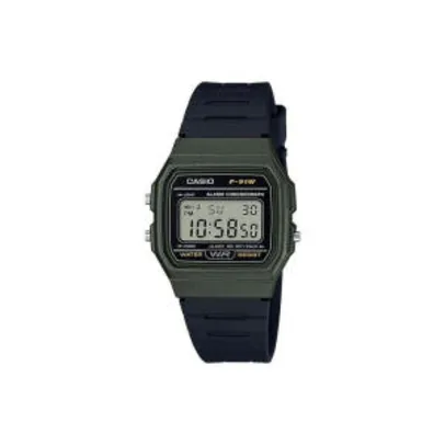 Relógio Casio Standard Unissex Digital F-91WM-3ADF R$116