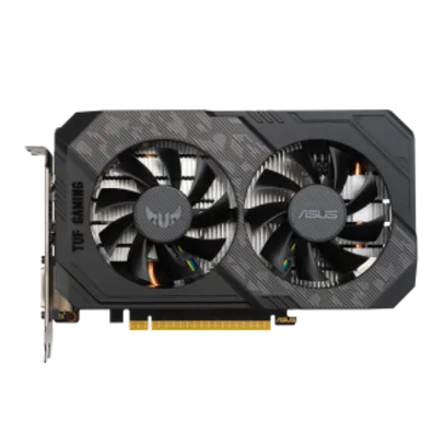 Placa de Vídeo Asus TUF Gaming NVIDIA Geforce GTX 1660 Ti O6G EVO OC, 6GB GDDR6, Preto - 90YV0CT7-M0