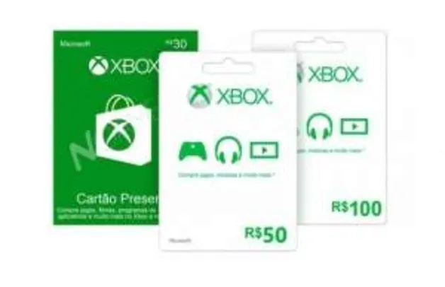 [Peixe Urbano] Cartão Xbox Live de R$ 100 por R$ 70