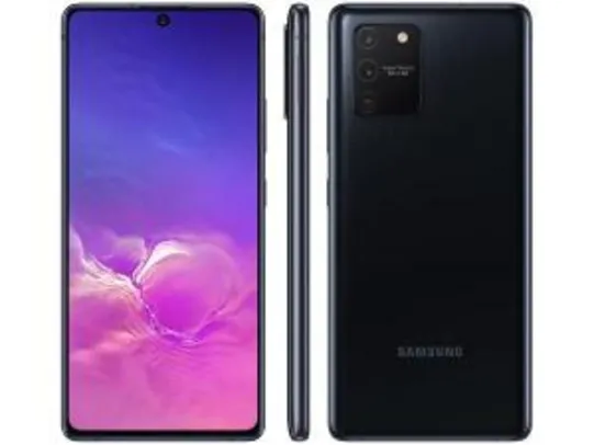 [ CLUBE DA LU + APP ] Smartphone Samsung Galaxy S10 Lite 128GB Preto 4G - Octa-Core 6GB RAM Tela 6,7”