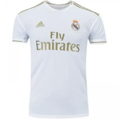 Camisa Real Madrid I 19/20 Adidas - Masculina | R$139