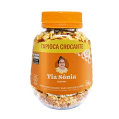 Tapioca Crocante Pote 290gr - Tia Sônia