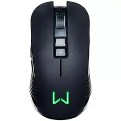 Mouse Sem Fio Gamer Warrior 3600DPI LED 7 Botões - MO280