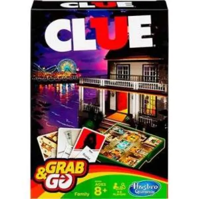 [Americanas] Jogo Clue Grab&Go Hasbro - R$26,31