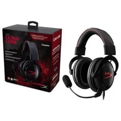 Headset Gamer HyperX Cloud Core - KHX-HSCC-BK - Preto/Vermelho