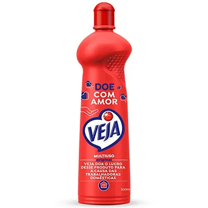 Limpador Multiuso Veja Original Edição Limitada Doe com Amor 500ml