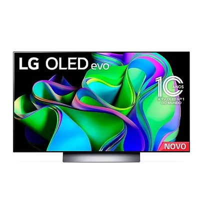 Saindo por R$ 5298: Smart TV 55" 4K LG OLED55C3PSA evo 120Hz G-Sync FreeSync Bluetooth ThinQ AI Alexa Google 4HDMI | Pelando