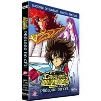 DVD Cavaleiros do Zodíaco - Prólogo do Céu - R$5