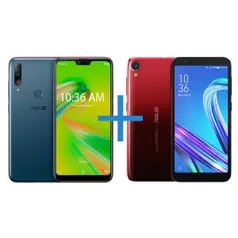 Smartphone ASUS Zenfone Max Shot 3GB/64GB + Smartphone ASUS Zenfone Live L2 OctaCore 435 | R$1.170