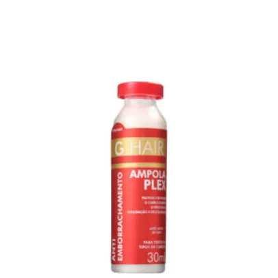 G.Hair Antiemborrachamento Plex - Ampola Capilar 30ml | R$3