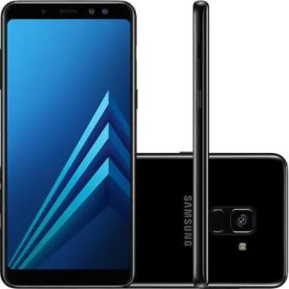 [Cartão Submarino] Smartphone Samsung Galaxy A8 Dual Chip Android 7.1 Tela 5.6" Octa-Core 2.2GHz 64GB 4G Câmera 16MP - Preto - R$1642