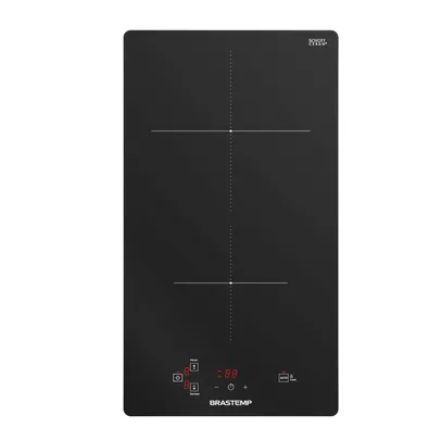 Cooktop 2 bocas de indução Brastemp com Funções Especiais - BDJ31AE