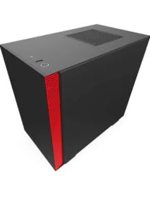 Gabinete H210 Black/Red R$400