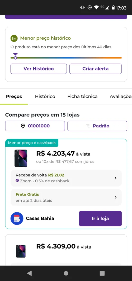 Imagen na descrição da promoção