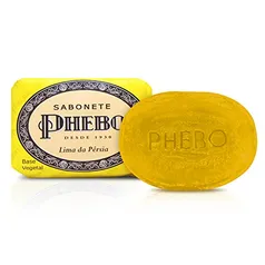 Sabonete Lima da Pérsia, PHEBO, Amarelo, 90g | R$3