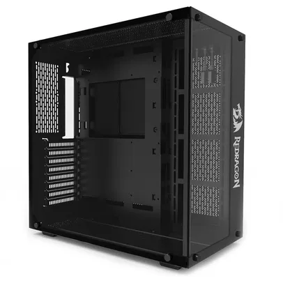 Gabinete Gamer Redragon Wideload, Mid Tower, Lateral e Frontal em Vidro - GC-802-1