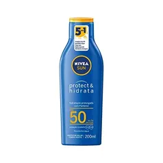 [R$ 26 +POR-] NIVEA SUN Protetor Solar Protect & Hidrata FPS 50 200ml #AmazonBR 🇧🇷