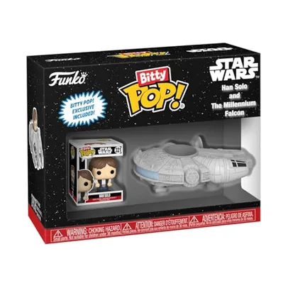 Funko Pop! Bitty Ride: Star Wars - Han Solo with Millenium Falcon