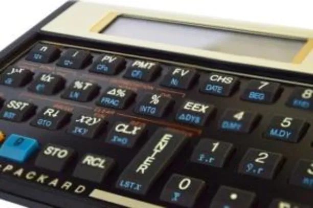 Calculadora Financeira HP 12c Gold - R$173,70 no Visa CheckOut