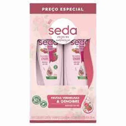 [REGIONAL] Shampoo Seda 325 ml + Condicionador Seca 325 ml Seda Frutas Vermelhas