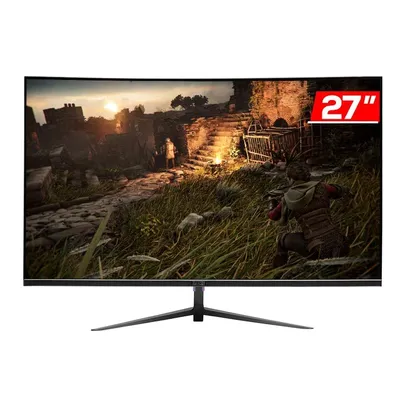 Monitor Gamer Mancer Valak ZX240H, 27Pol Curvo, VA, FHD, 1ms, 240Hz, Freesync e G-Sync, HDMI/DP, MCR-VZX240H-BL01