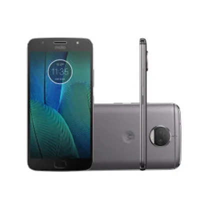 Smartphone Motorola Moto G5s Plus 32GB Platinum 4G Tela 5.5" Câmera 13MP Android 7.1.1 - R$910