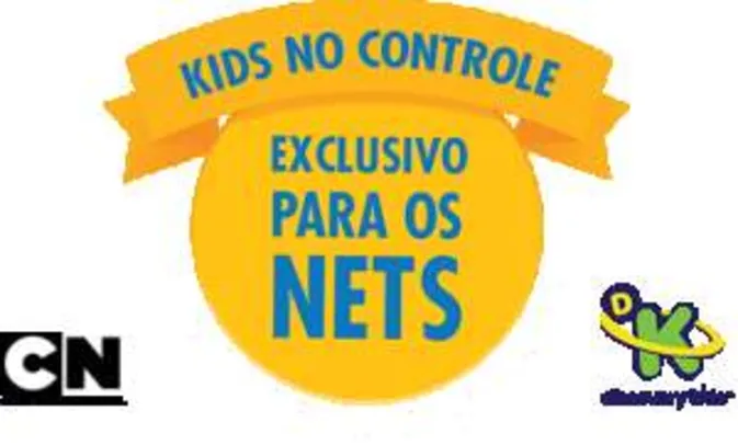 [Net Combo] Ganhe um Controle Remoto para Decodificador NET voltado para as crianças- Grátis 