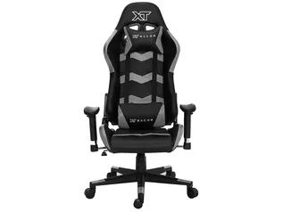 Cadeira Gamer XT Racer Reclinável Preta e Cinza