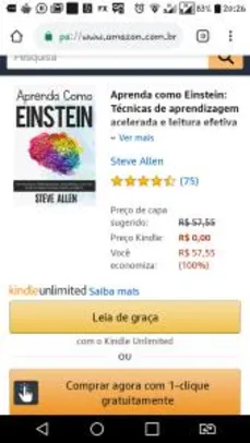 Ebook grátis: Aprenda como Einstein: Técnicas de aprendizagem acelerada e leitura efetiva para pensar como um gênio