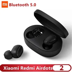 (Internacional) (Ame R$30) Fone de Ouvido Xiaomi Redmi Airdots 2 bluetooth 5.0 