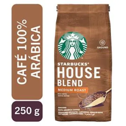 Café Torrado e Moído, Starbucks, House Blend, 250g | R$17