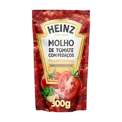 (REC) Heinz - Molho de Tomate Tradicional, 300g