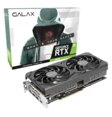 Placa de Vídeo Galax GeForce RTX 3070 1-Click OC LHR 8GB 256Bit GDDR6 37NSL6MD2KCH