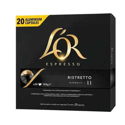 Kit 240 Cápsulas Café L'Or Ristretto