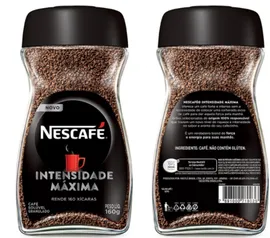 [AME R$11,92] Café solúvel Nescafé 160g intensidade máxima