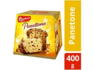 [App/Cliente Ouro] 10 unidades - Panetone Bauducco Tradicional 400g - R$40