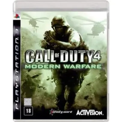 Game - Call of Duty 4: Modern Warfare - PS3 - R$ 25