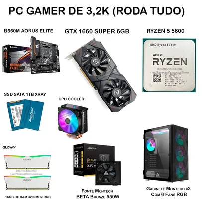 Itens para PC GAMER com AliEXPRESS Oficial