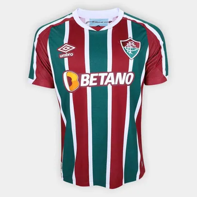 Camisa Fluminense I 22/23 s/n° Torcedor Umbro Masculina