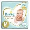 Imagem do produto Fralda Pampers Premium Care M Com 34 Unidades