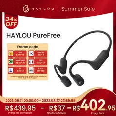 Fones de ouvido HAYLOU PurFree (BC01)