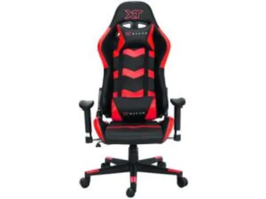 Cadeira Gamer XT Racer Reclinável - Preto e Vermelha Speed Series R$1000