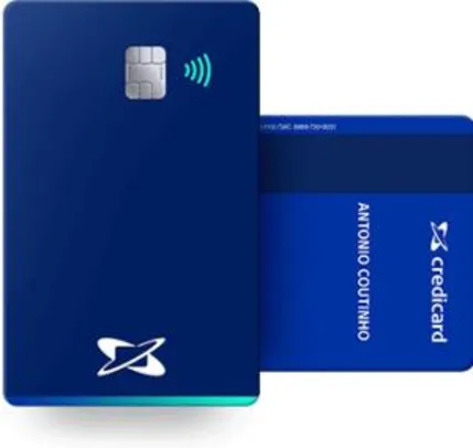 Cartão de crédito Visa Platinum sem anuidade - Credicard