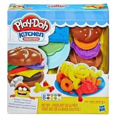 Kit Play-Doh Hasbro Hambúrguer e Batata | R$47