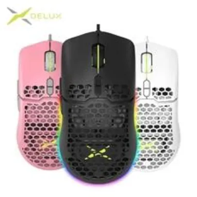 Mouse Delux m700 67g R$141