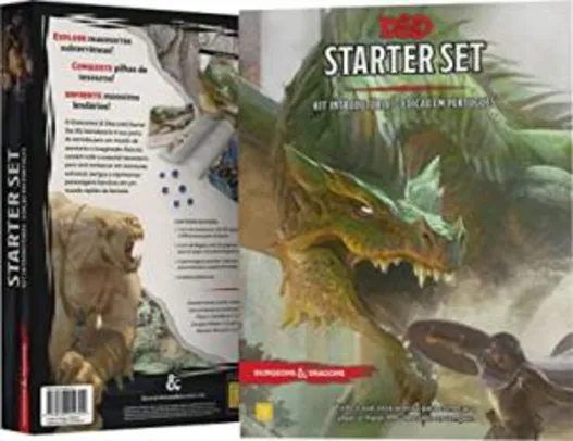 [PRIME|RPG|D&D] Starter Set - Kit Introdutório Edição Em Português Galápagos Jogos