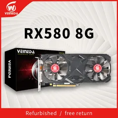 Placa de Vídeo RX 580 8GB